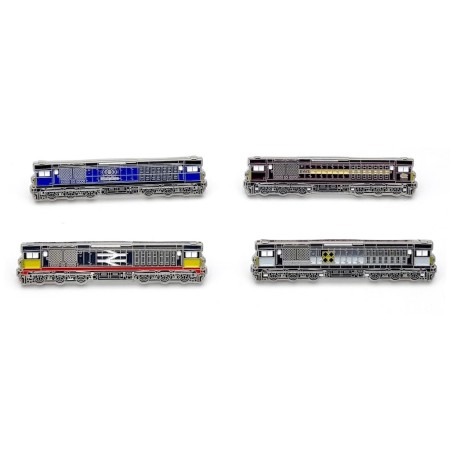 Class 58 Side Profile - Pin Badge
