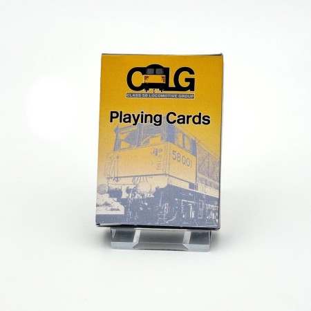 Class 58 Locomotive Group Playing Cards